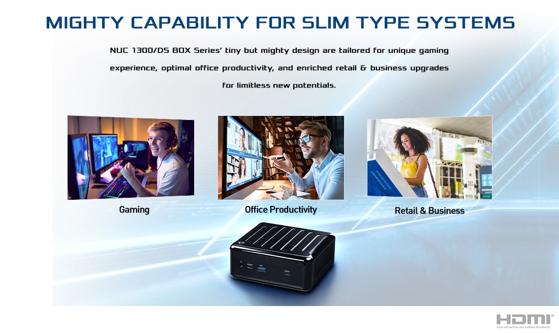 NUC BOX-1300 D5 Barebone Systems